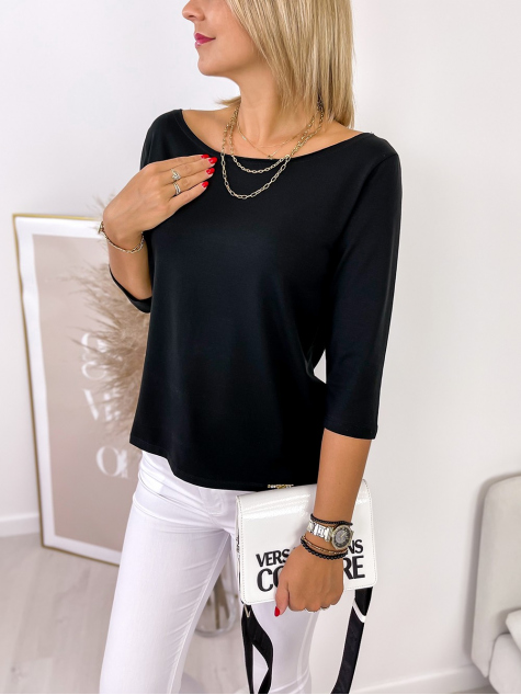 BLUSE PEHO SCHWARZ
