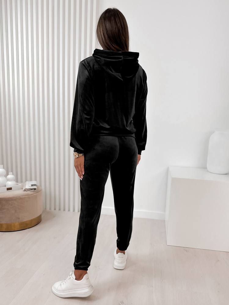 SET GAFFO-KLEID SCHWARZ