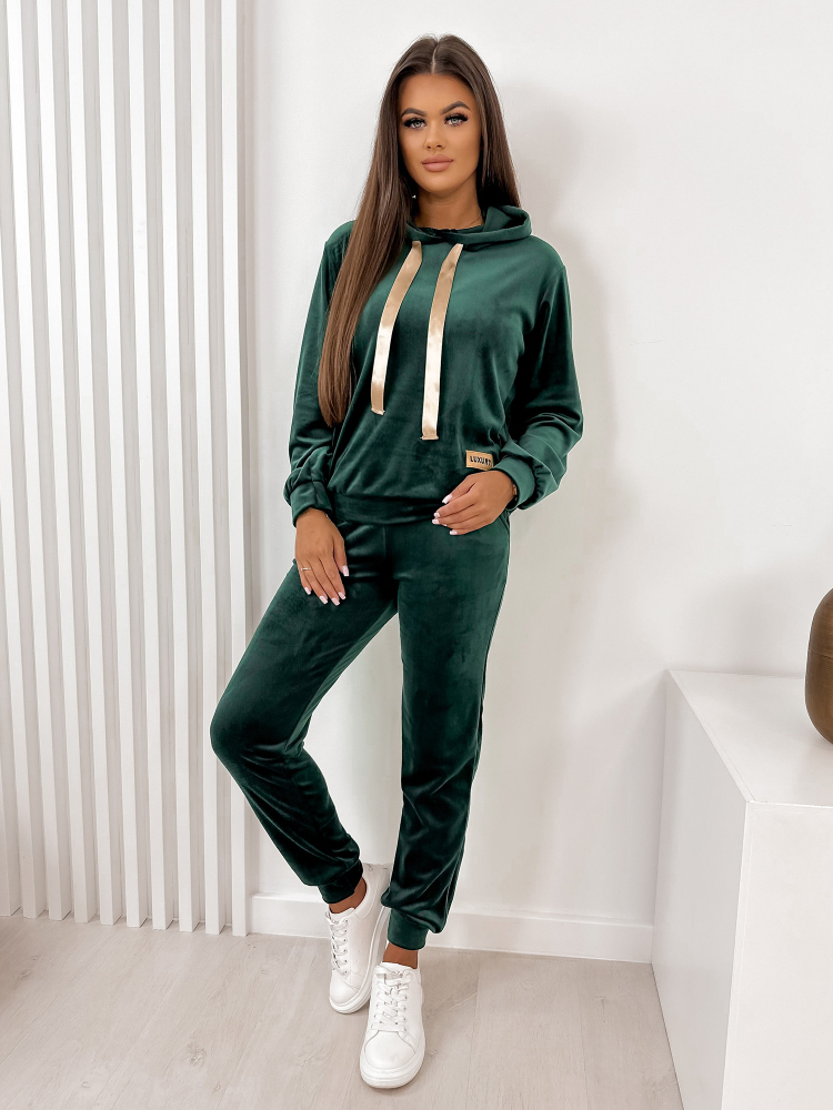 SOUPRAVA ŠATY GAFFO DRESS ZELENÝ