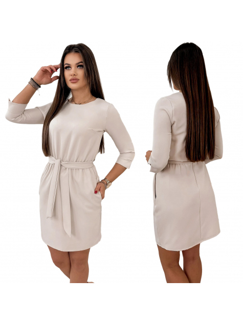 DRESS DAKOTA LIGHT BEIGE
