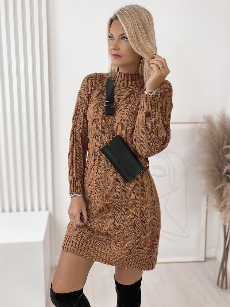 DRESS JAZIN BROWN