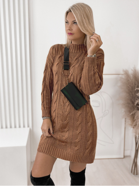 DRESS JAZIN BROWN