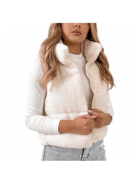 VESTE BOUCLE GEORGIA ECRU