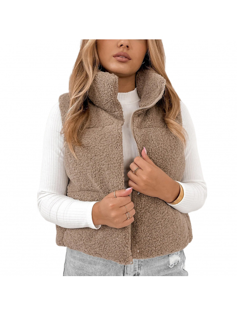 WESTE BOUCLE GEORGIA BRAUNE