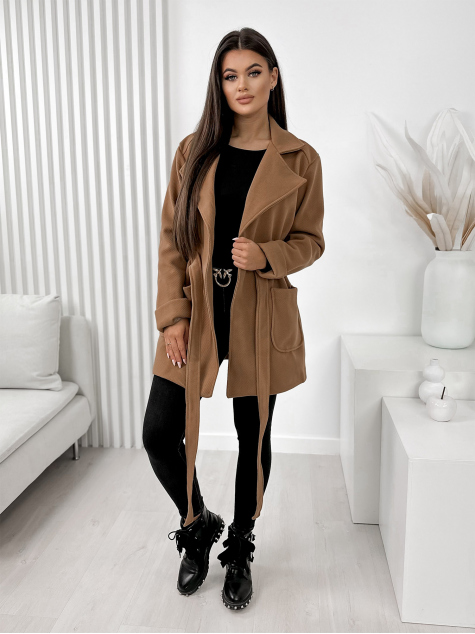 COAT GLAME CARAMEL