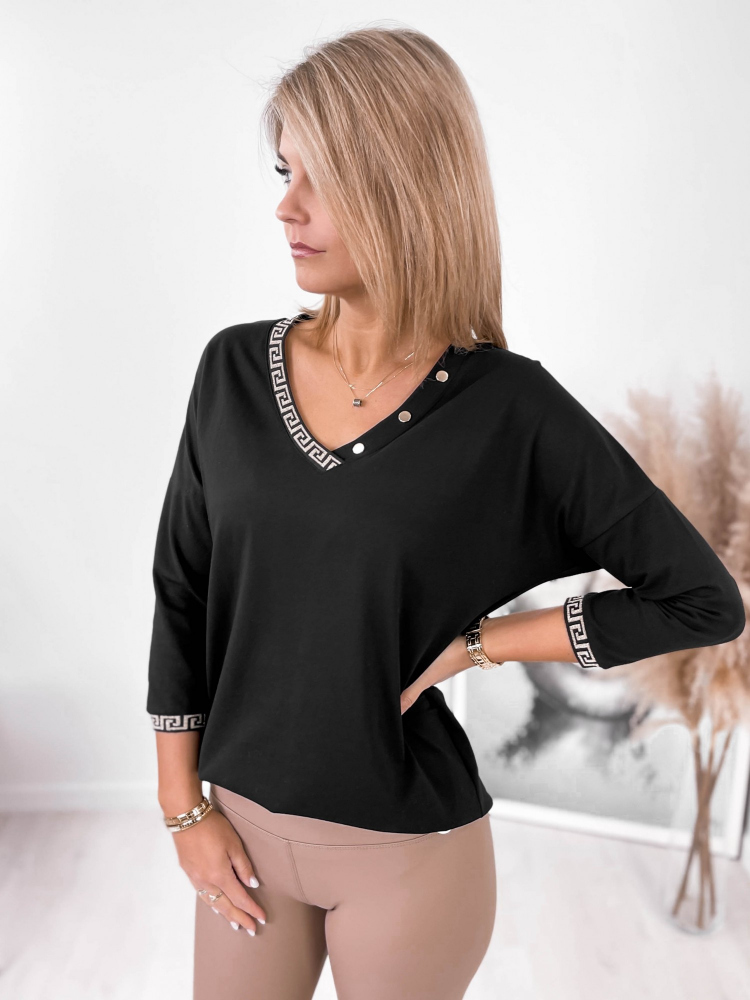 BLOUSE HILARY BLACK