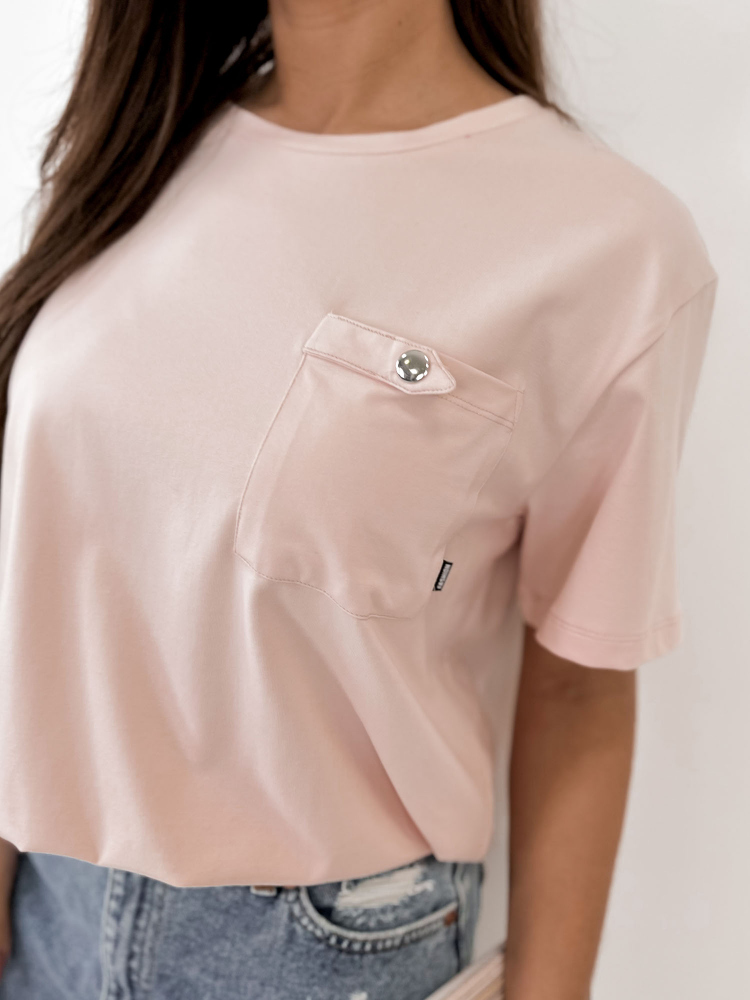 BLOUSE VICTOIRE ROSE POUDRE