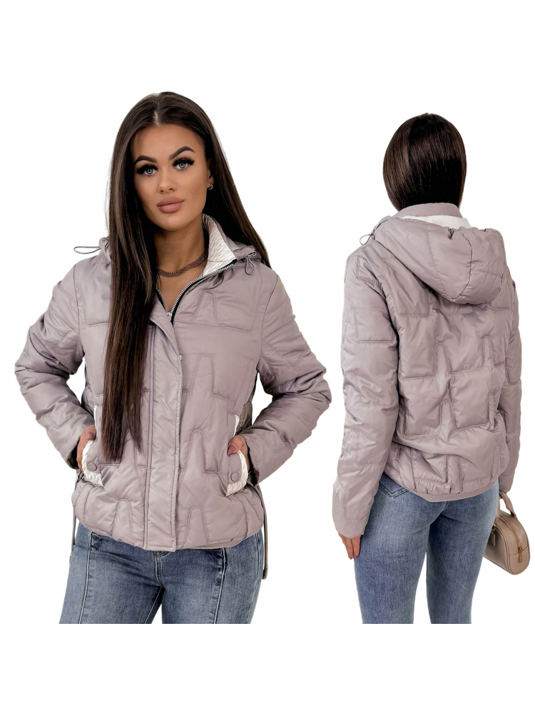 JACKET CHARLOTTE DARK BEIGE