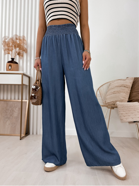 PANTALON SHIGA BLEU FONCÉ
