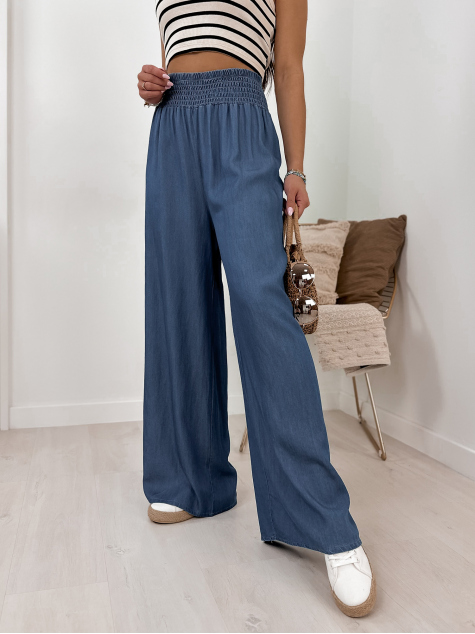 PANTALONI SHIGA ALBASTRU...