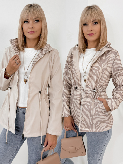 JACKE ZWEISEITIGES MITNO BEIGE