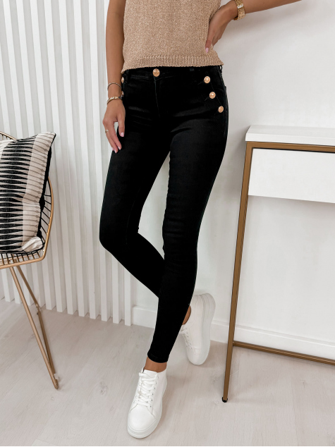 PANTALONI SCHIMB NEGRU