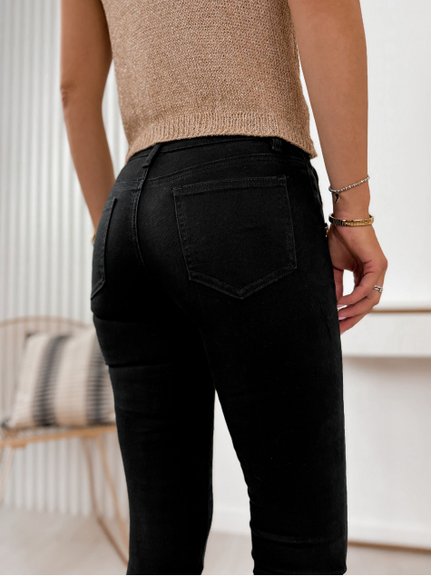 PANTALON ECANS NOIR