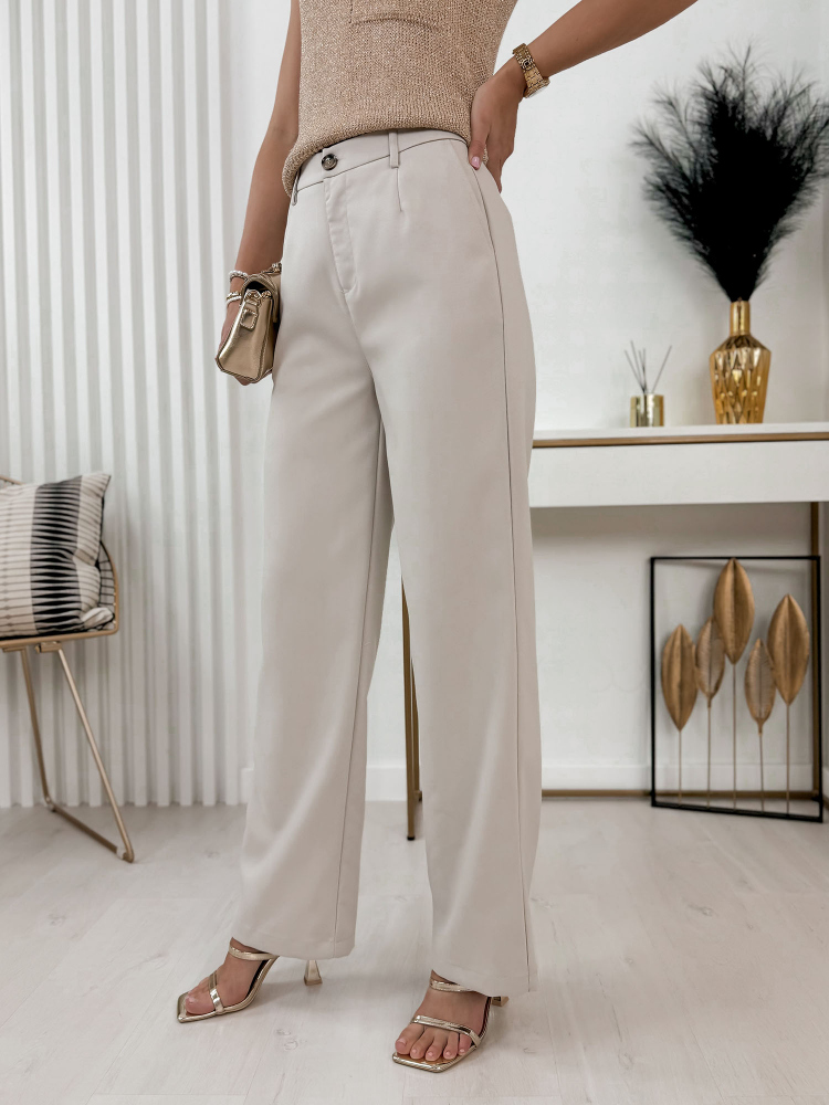 PANTALON CZACZA BEIGE FONCÉ
