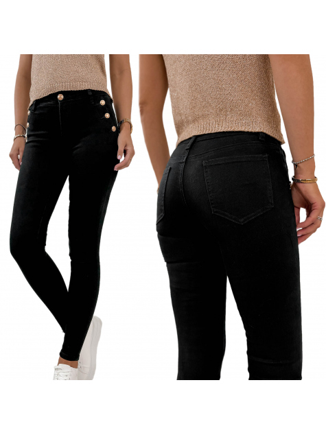 PANTALON ECANS NOIR