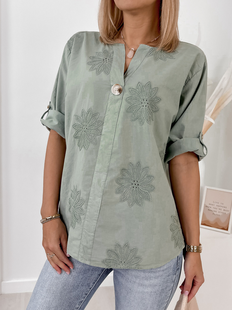 BLOUSE VERVE KHAKI