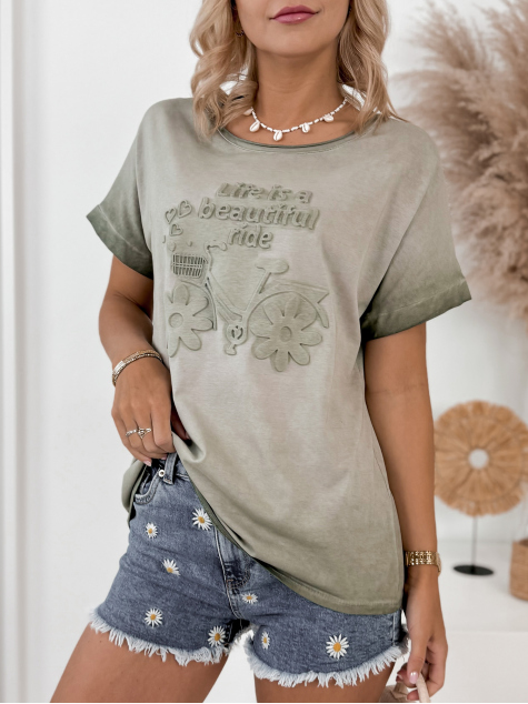 BLOUSE LIFE KHAKI
