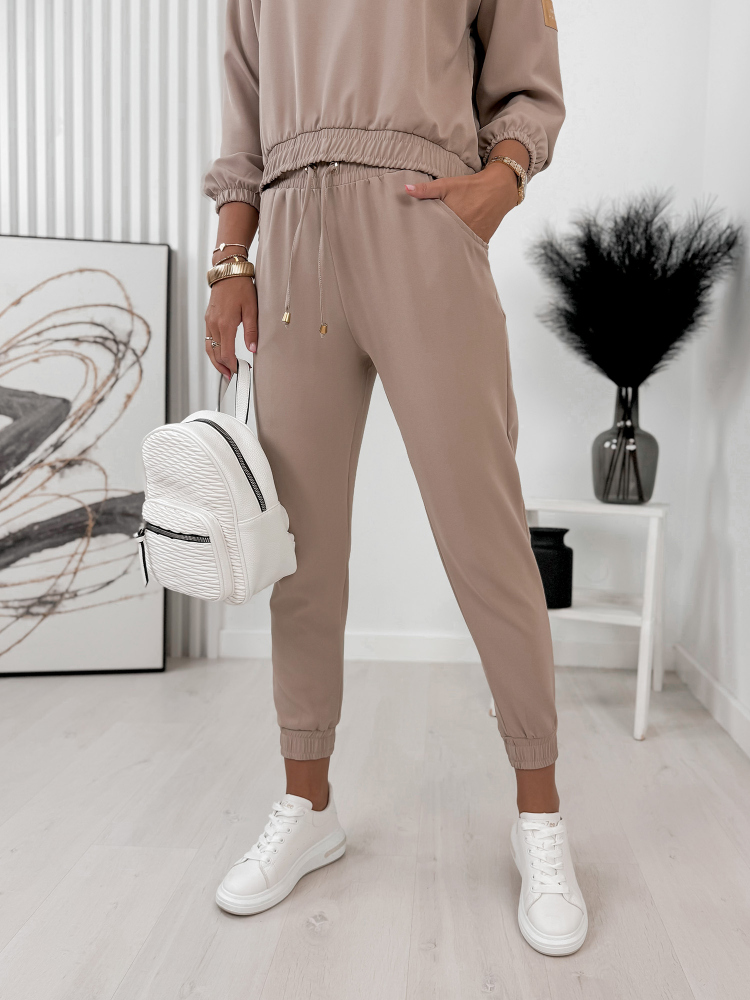 SET DRESS NERYS DARK BEIGE