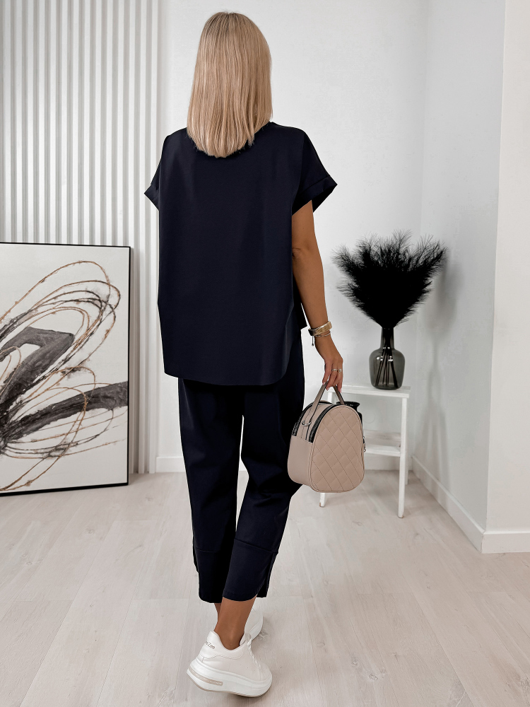 KOMPLET MADEMOISELLE NAVY BLUE