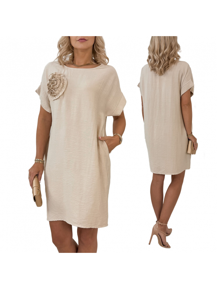ROBE MILLOS BEIGE