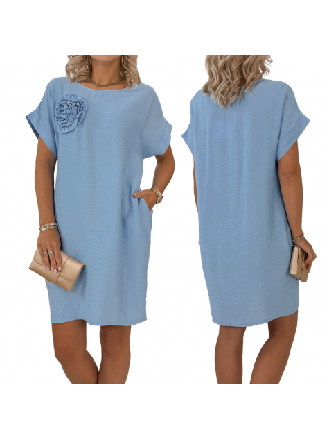 KLEID MILLOS BLAU