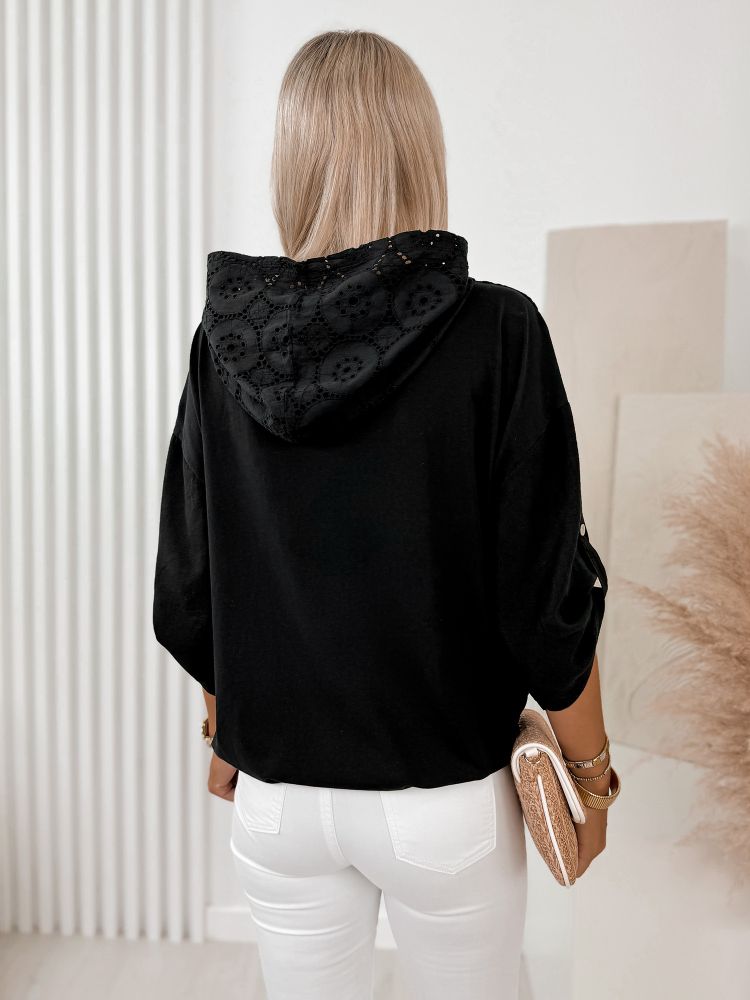 SWEATSHIRT DEMET BLACK