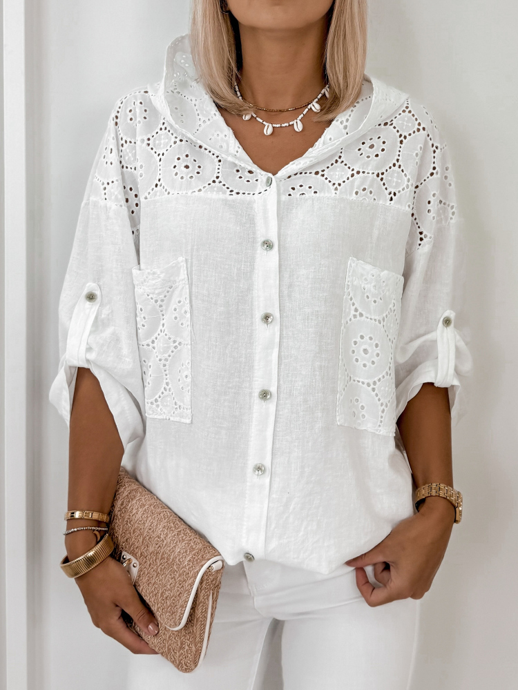 SWEATSHIRT DEMET WHITE