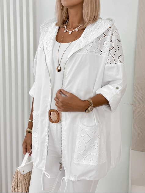 SWEATSHIRT GUNES WHITE
