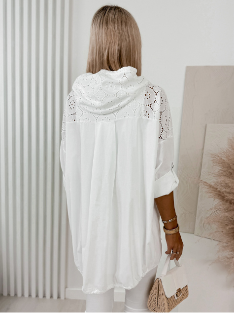 SWEATSHIRT GUNES WHITE