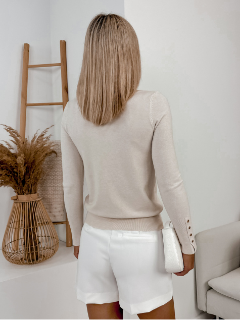 PULLOVER JUNRU BEIGE