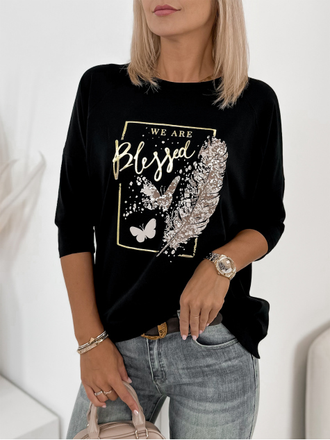BLUZA BLESS NEAGRA