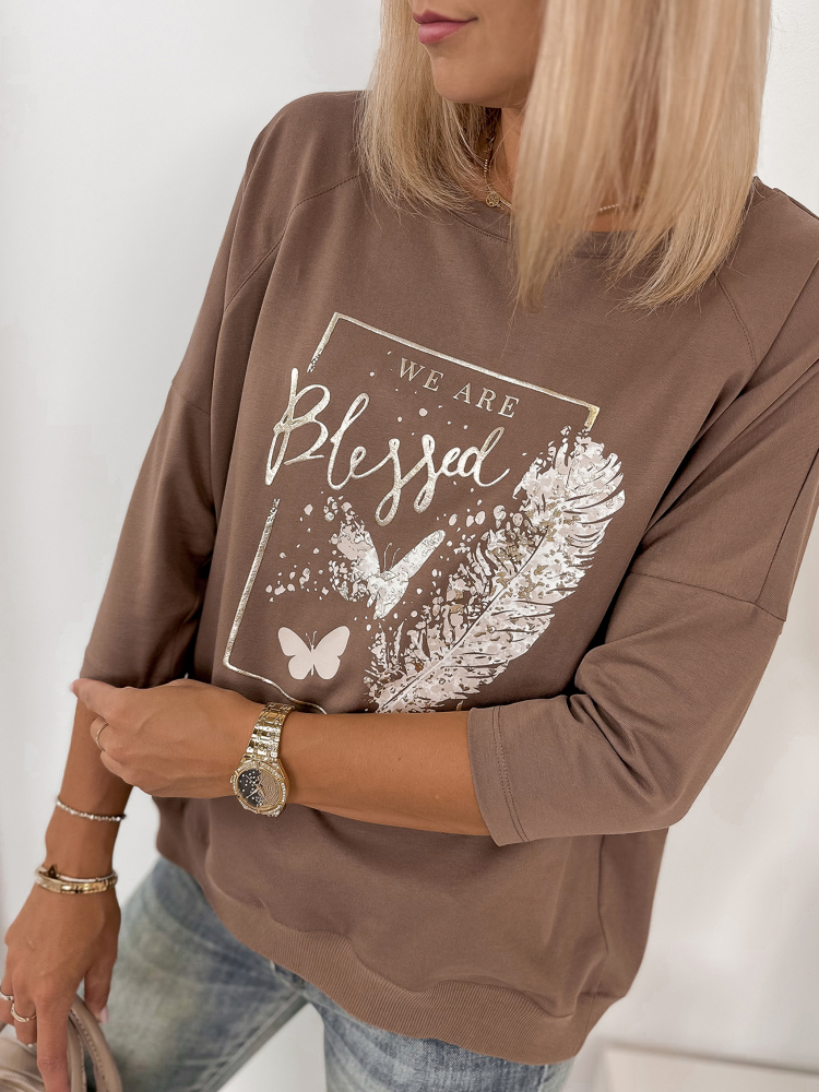 BLOUSE BLESS BRUN