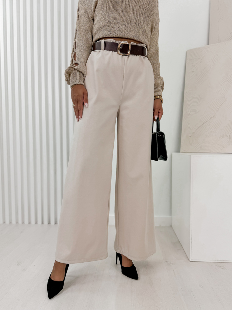 PANTALONI ELENICE BEIGE