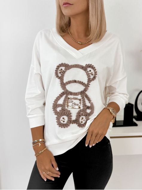 BLUSE URSO ECRU