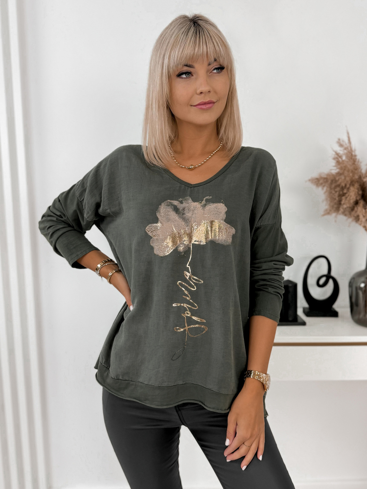 BLUZA WARADA KHAKI