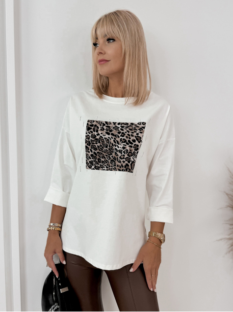 BLUZA LOZANA ECRU