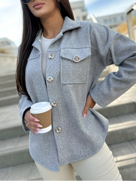 JACKET TECLA GREY
