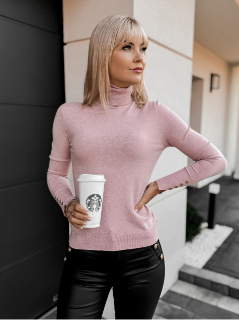 SWEATER WALERI POWDER PINK