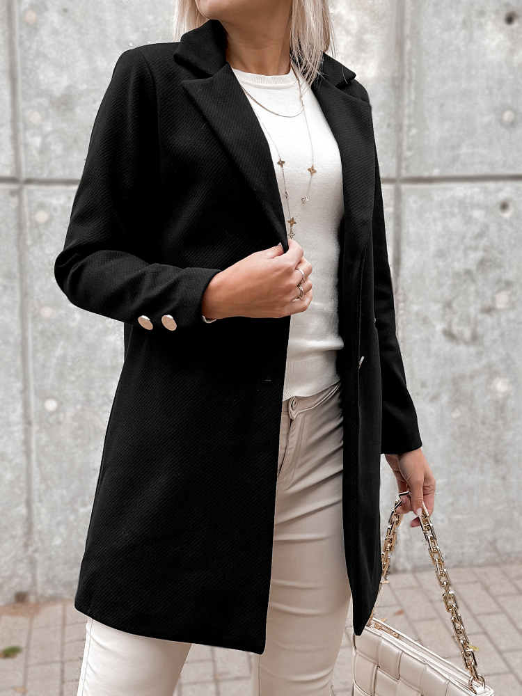 MANTEAU LOULE NOIR