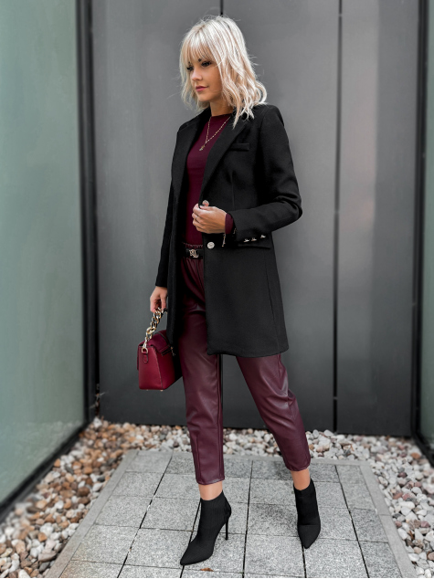 MANTEL JAZMIN SCHWARZ