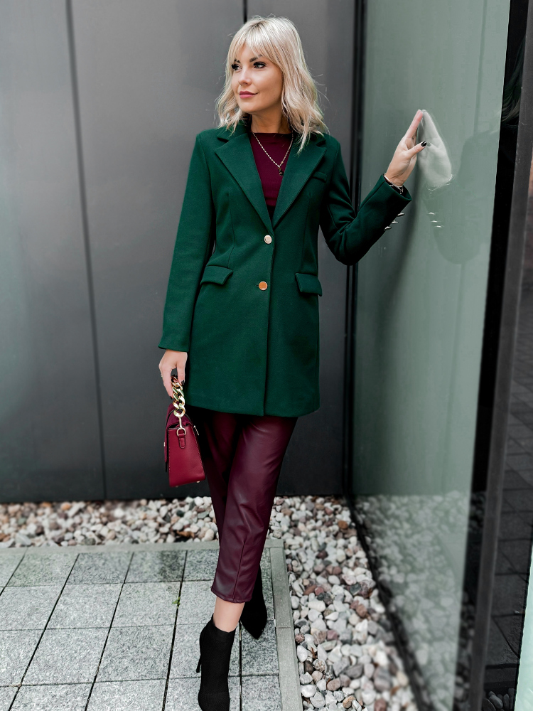 MANTEAU JAZMIN VERT