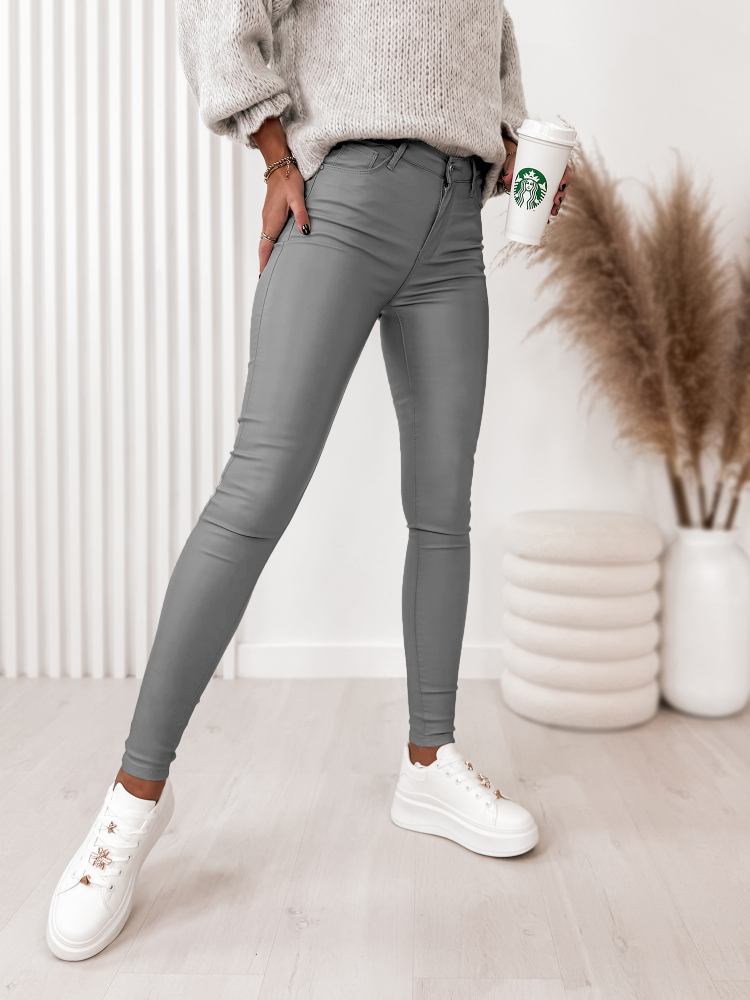 PANTALONI PIELE NETEDA GRI