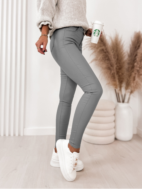 PANTALONI PIELE NETEDA GRI