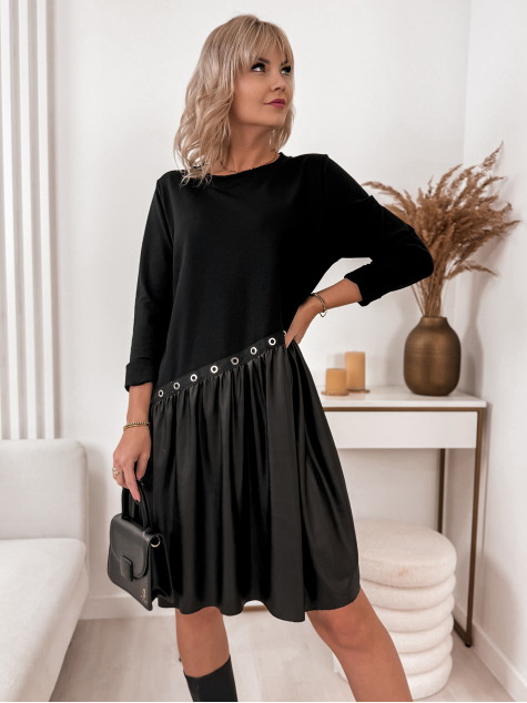 KLEID DRINA SCHWARZ