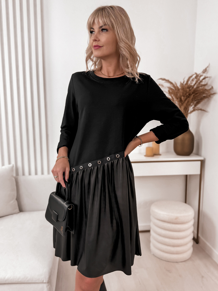 KLEID DRINA SCHWARZ