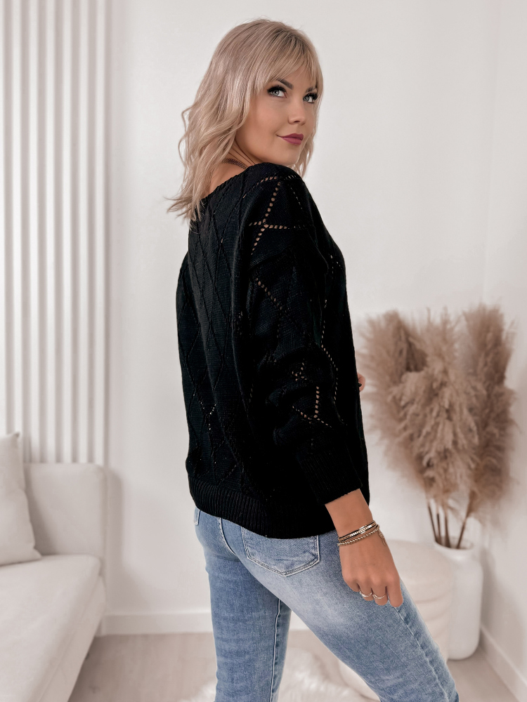 PULLOVER XADA SCHWARZ