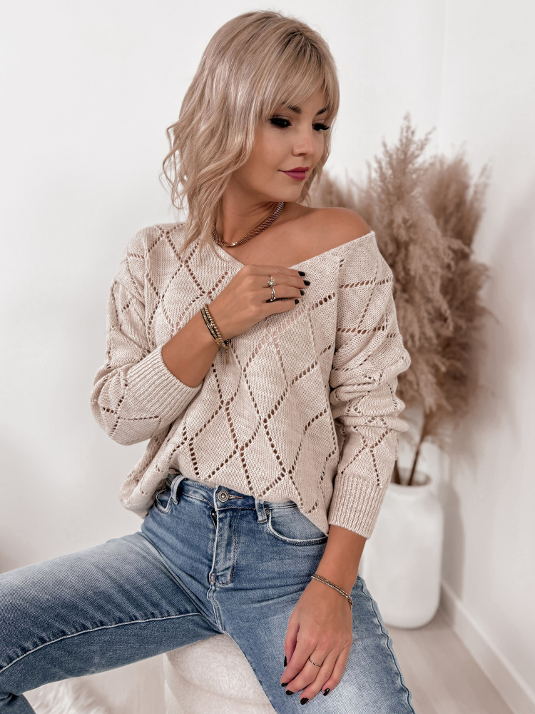 SWEATER XADA BEIGE