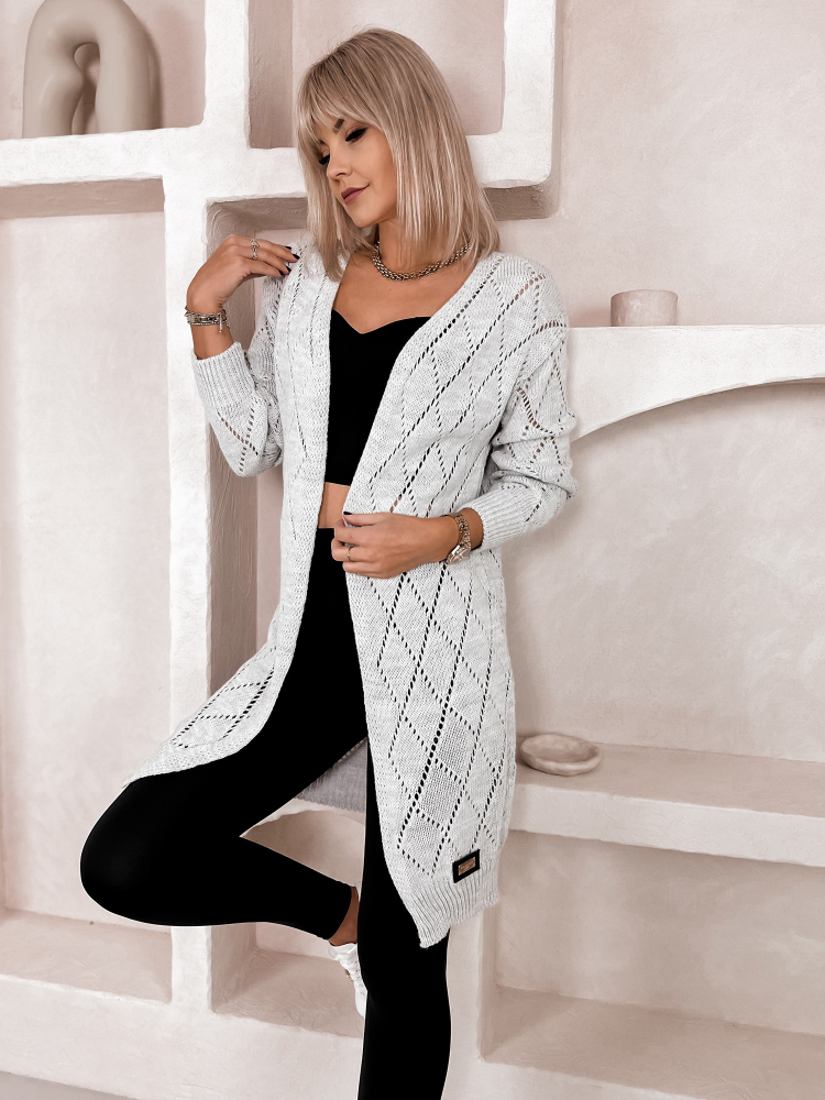 CARDIGAN VIMIR LIGHT GRAY