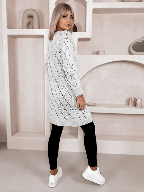 CARDIGAN VIMIR GRI DESCHIS