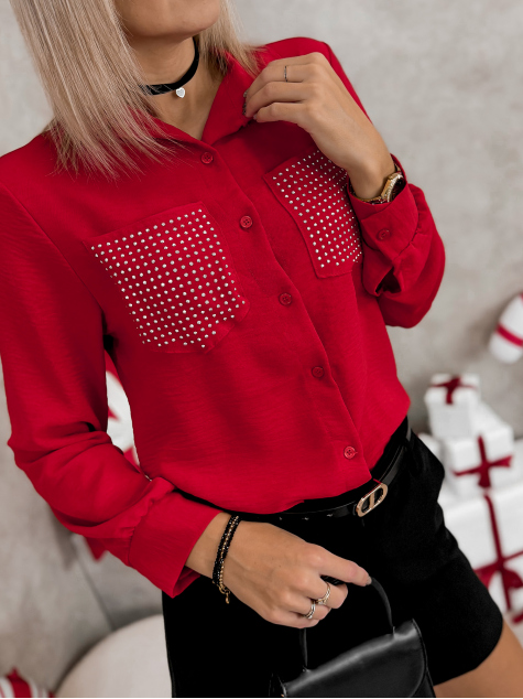 CHEMISE ROKAM ROUGE